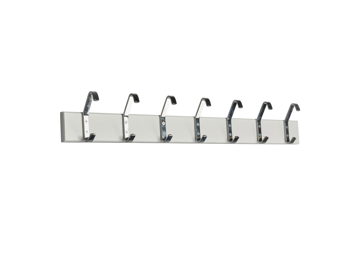 Essem Design Kroklist 2 knaggrekke – krom kroker. Velg farge og lengde.