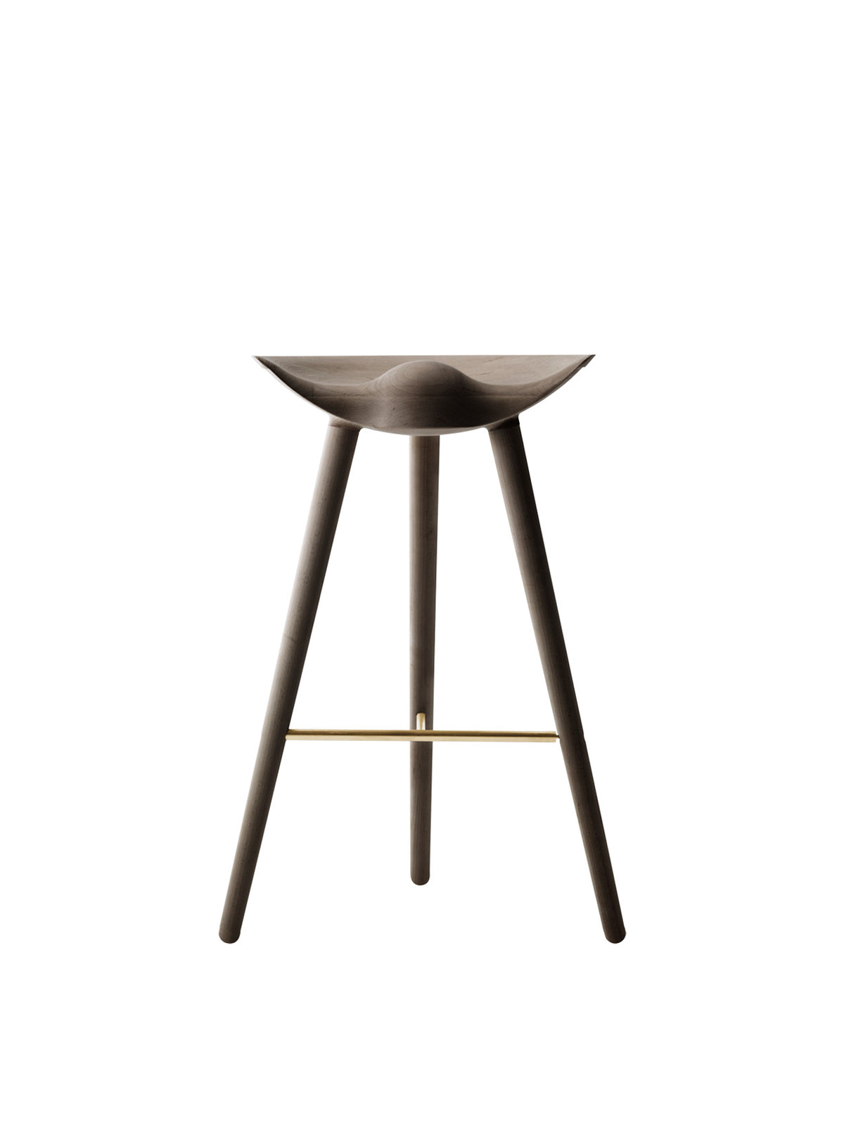 Audo Copenhagen ML 42 Bar Stool barkrakk. Velg treverk og fotstøtte