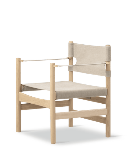 Fredericia Canvas 21 Chair lenestol. Velg sete og rygg og treverk