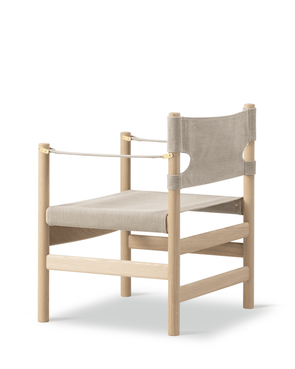 Fredericia Canvas 21 Chair lenestol. Velg sete og rygg og treverk