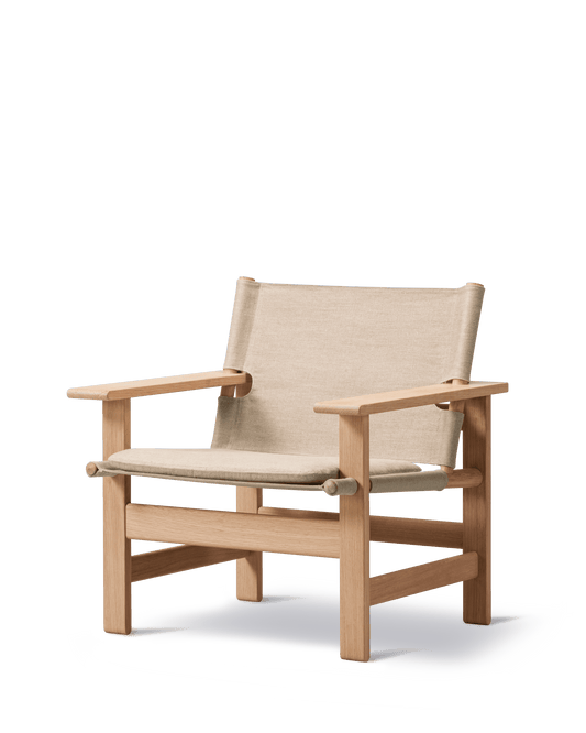 Fredericia The Canvas Chair lenestol. Velg sete