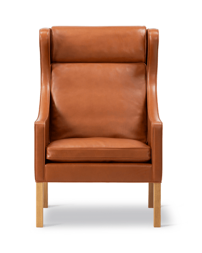Fredericia Mogensen Wing Chair lenestol. Velg tekstil og treverk