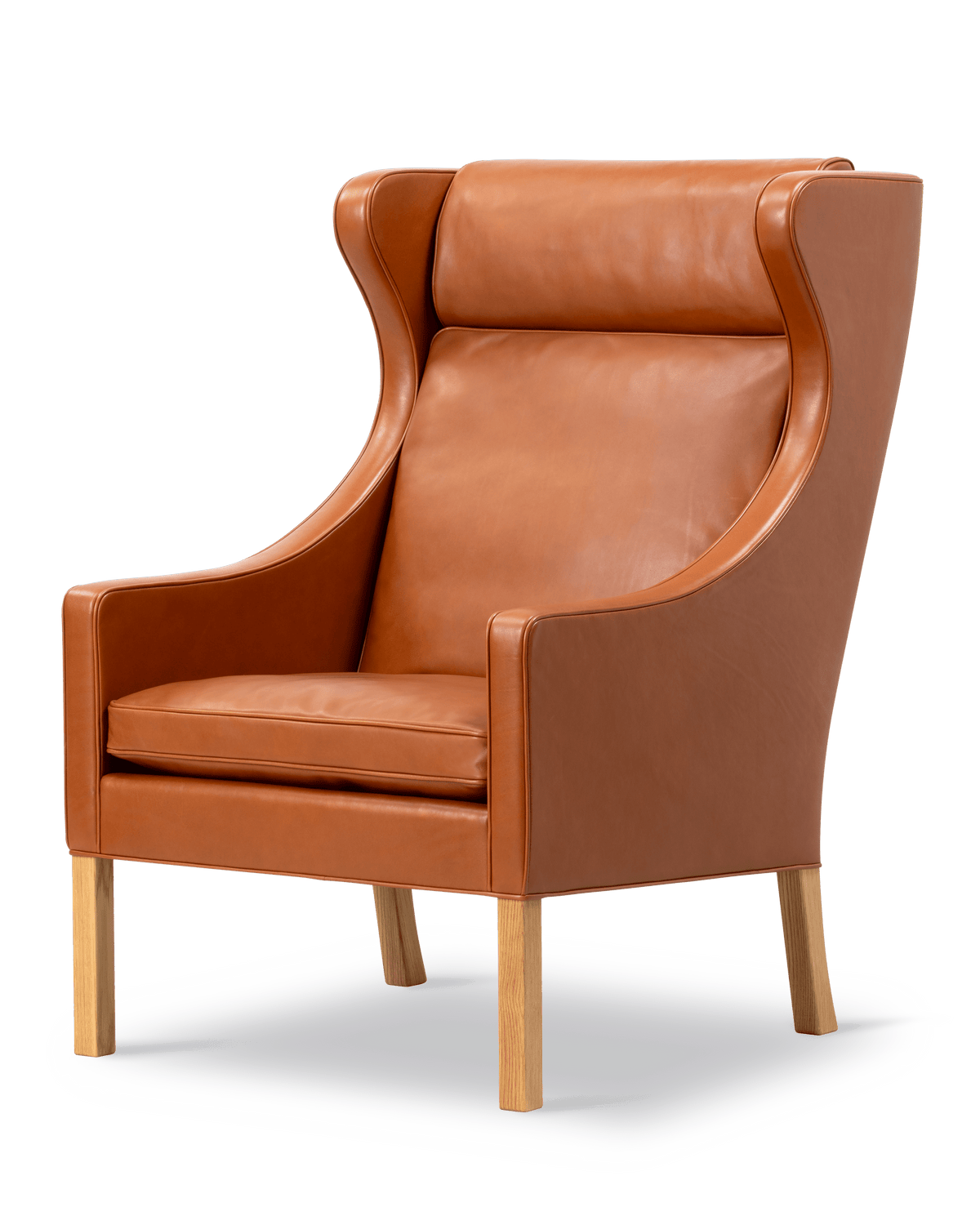 Fredericia Mogensen Wing Chair lenestol. Velg tekstil og treverk