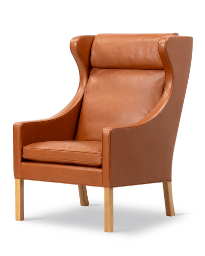 Fredericia Mogensen Wing Chair lenestol. Velg tekstil og treverk