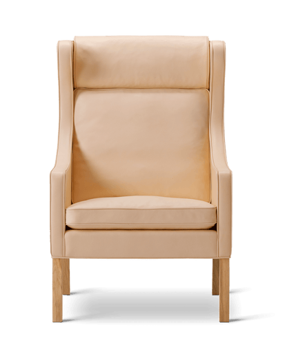 Fredericia Mogensen Wing Chair lenestol. Velg tekstil og treverk.