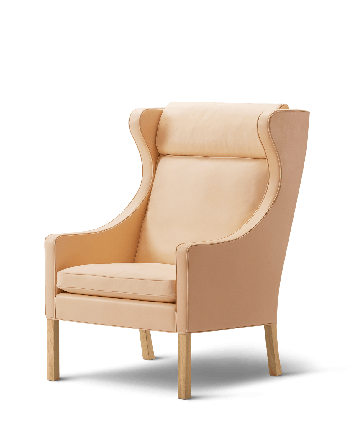 Fredericia Mogensen Wing Chair lenestol. Velg tekstil og treverk