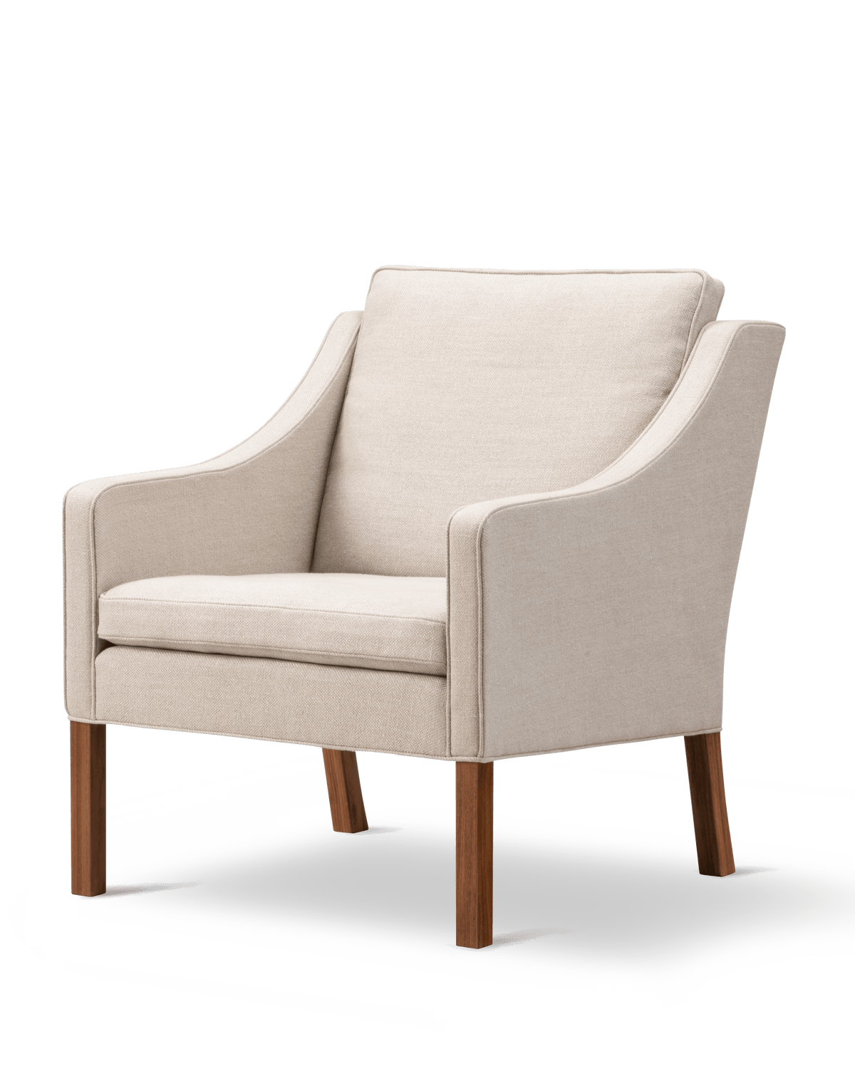 Fredericia Mogensen Club Chair lenestol. Velg tekstil og treverk