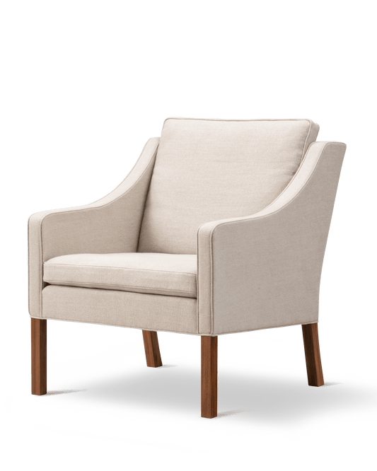 Fredericia Mogensen Club Chair lenestol. Velg tekstil og treverk