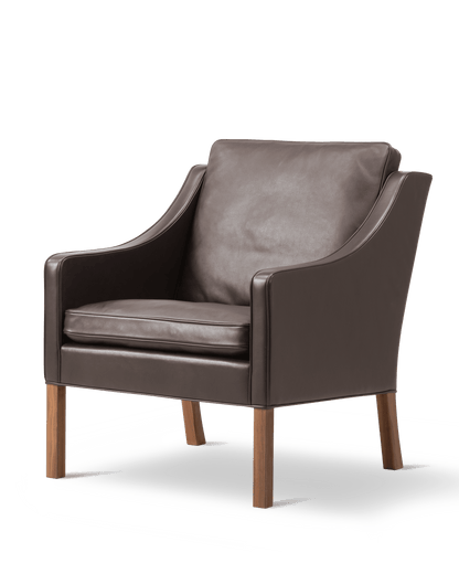 Fredericia Mogensen Club Chair lenestol. Velg tekstil og treverk