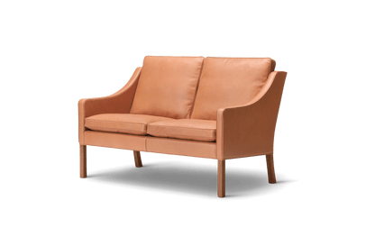 Fredericia Mogensen 2208 Sofa 128 cm, 2-seter. Velg tekstil og treverk