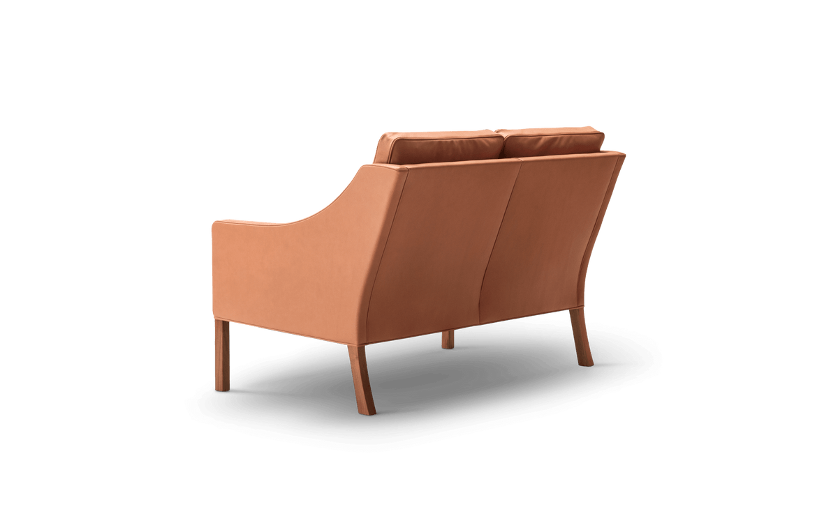 Fredericia Mogensen 2208 Sofa 128 cm, 2-seter. Velg tekstil og treverk