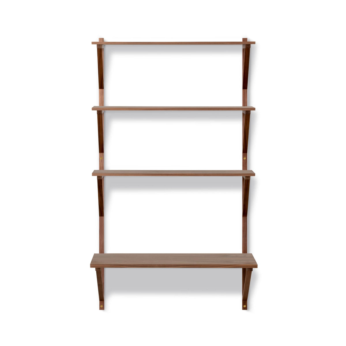 Fredericia BM29 Shelf 1 seksjon, 3 hyller og skriveplate. Velg overflate