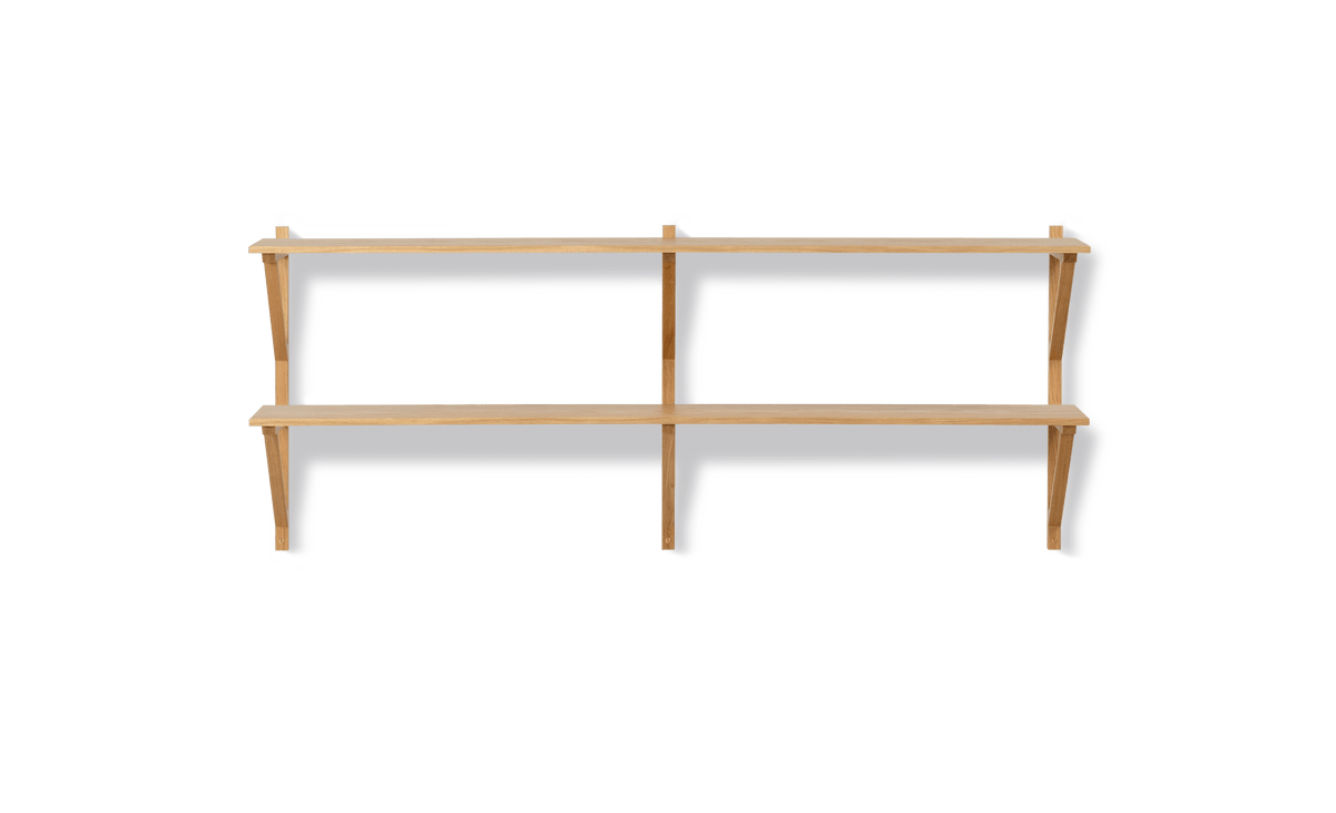 Fredericia BM29 Shelf 2 seksjoner, 2 hyller. Velg overflate.