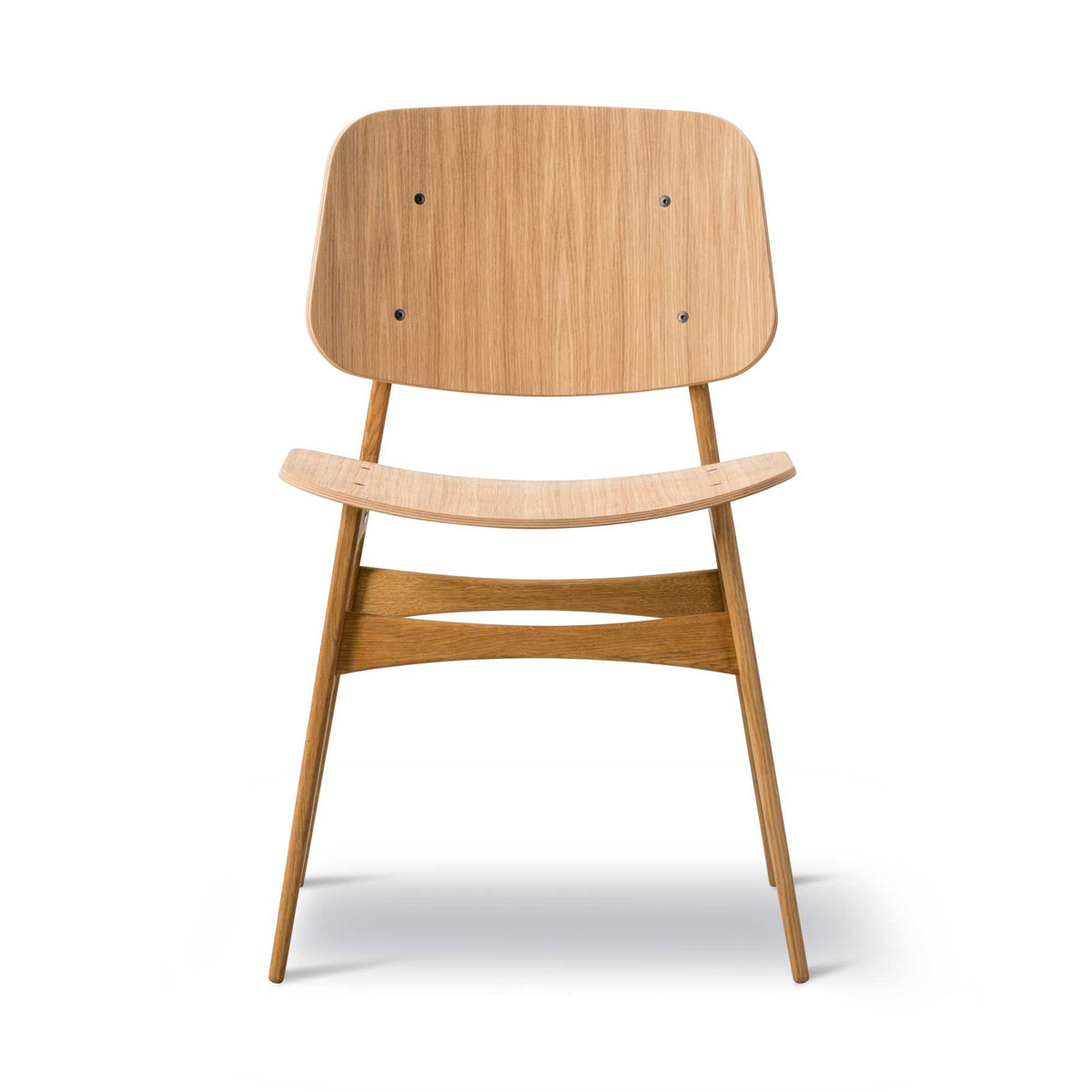 Fredericia Søborg Wood base Chair tresete. Velg treverk