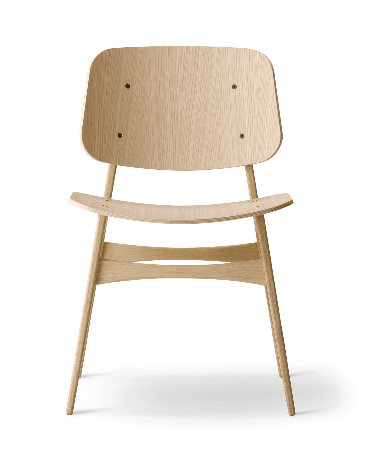 Fredericia Søborg Wood base Chair tresete. Velg treverk
