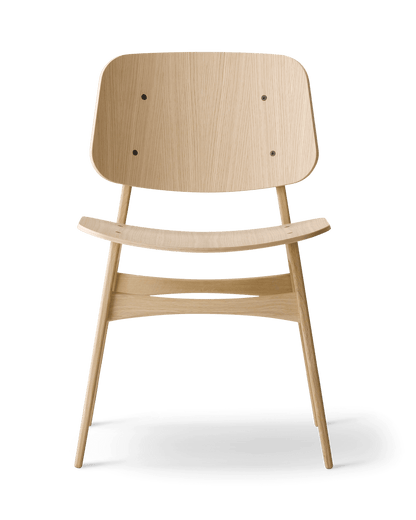 Fredericia Søborg Wood base Chair tresete. Velg treverk