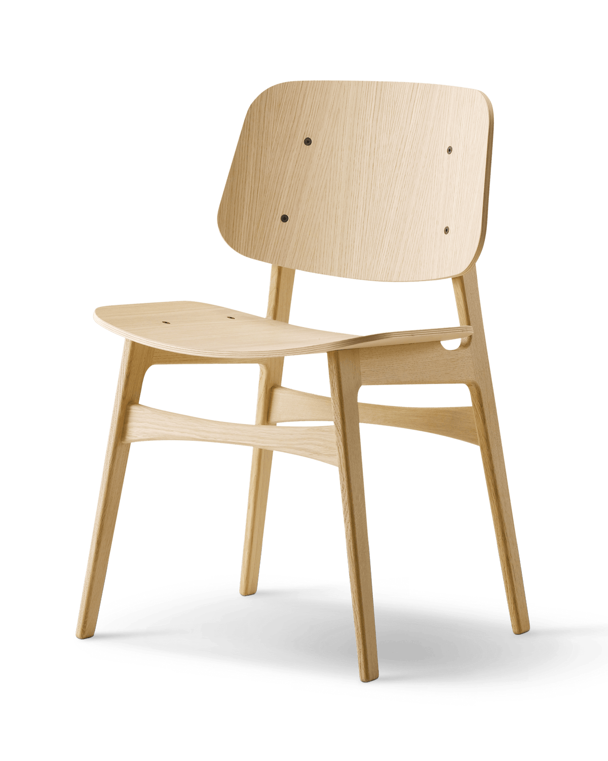 Fredericia Søborg Wood base Chair tresete. Velg treverk