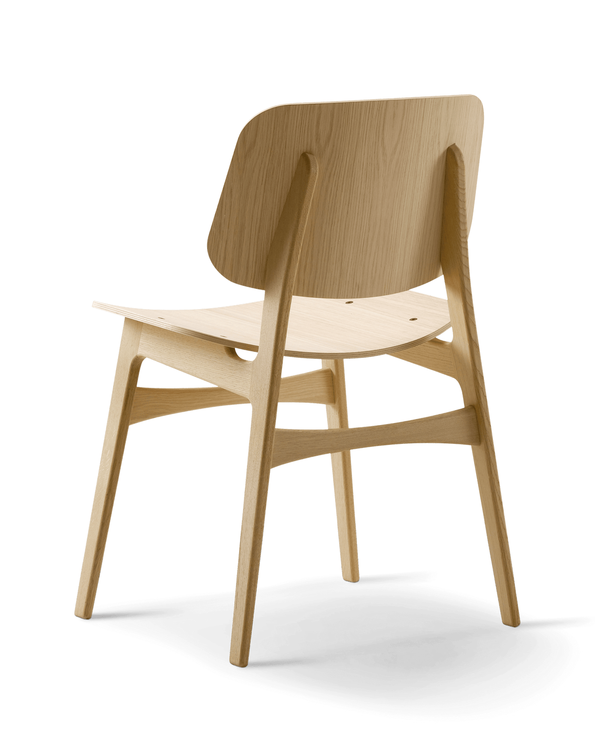 Fredericia Søborg Wood base Chair tresete. Velg treverk