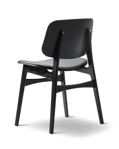 Fredericia Søborg Wood base Chair forsidepolstret. Velg tekstil og treverk