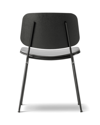 Fredericia Søborg Metal base Chair setepolstret. Velg tekstil og treverk