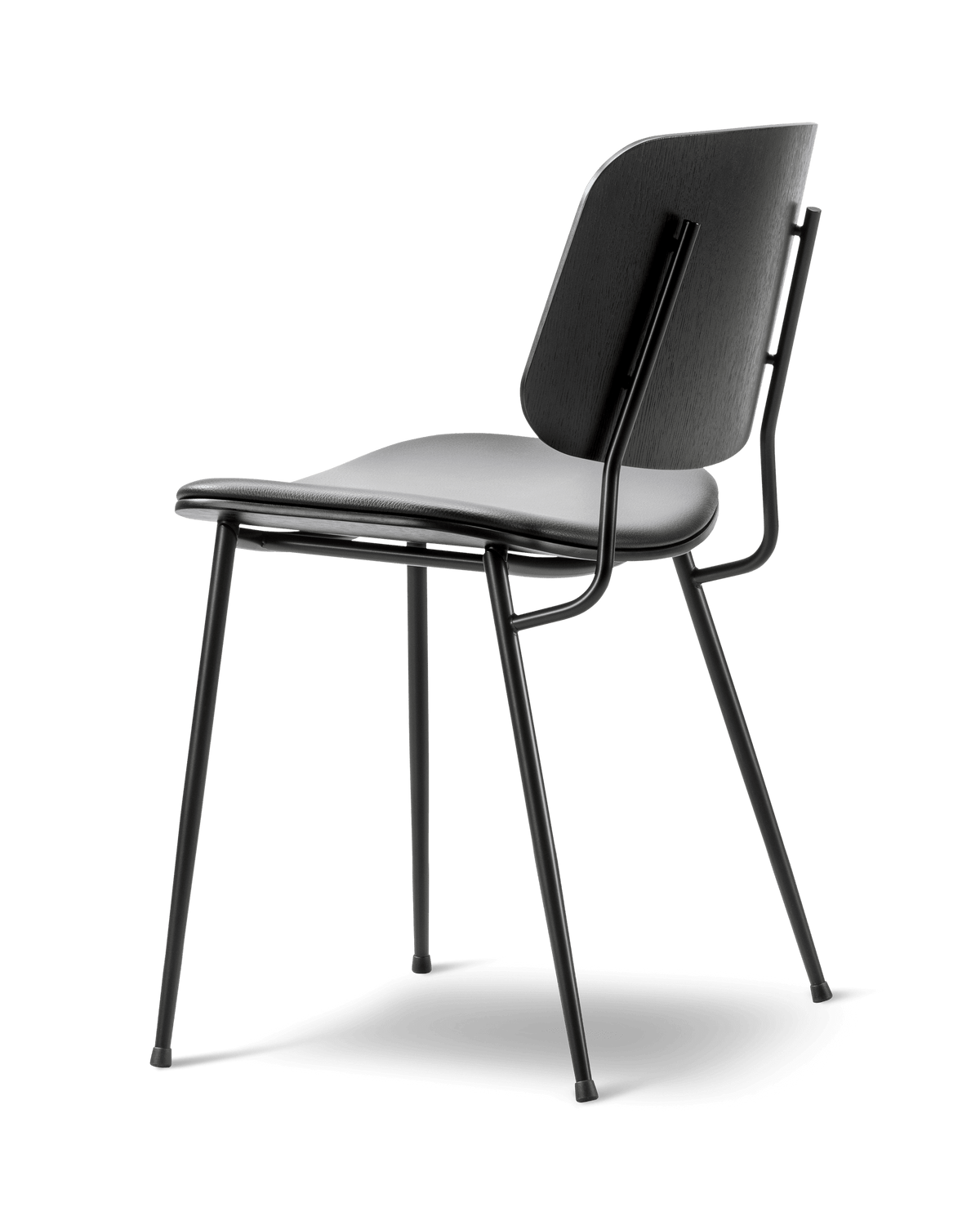 Fredericia Søborg Metal base Chair setepolstret. Velg tekstil og treverk