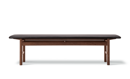 Fredericia The Mogensen Bench uten rygg – Eik olje. Velg tekstil