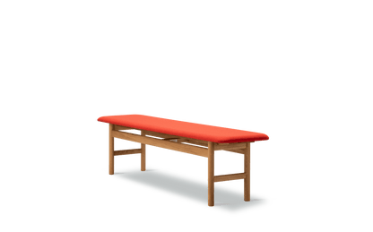 Fredericia The Mogensen Bench uten rygg – Eik såpe. Velg tekstil
