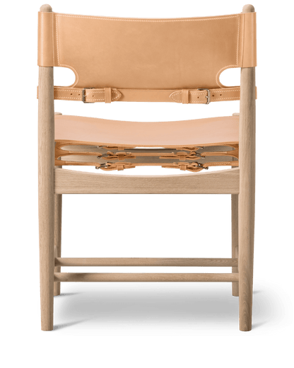 Fredericia The Spanish Dining Chair komplett skinnsett (sete og rygg) til 3237 / 3238. Velg skinn