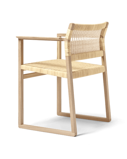 Fredericia BM62 Armchair rotting. Velg sete og treverk
