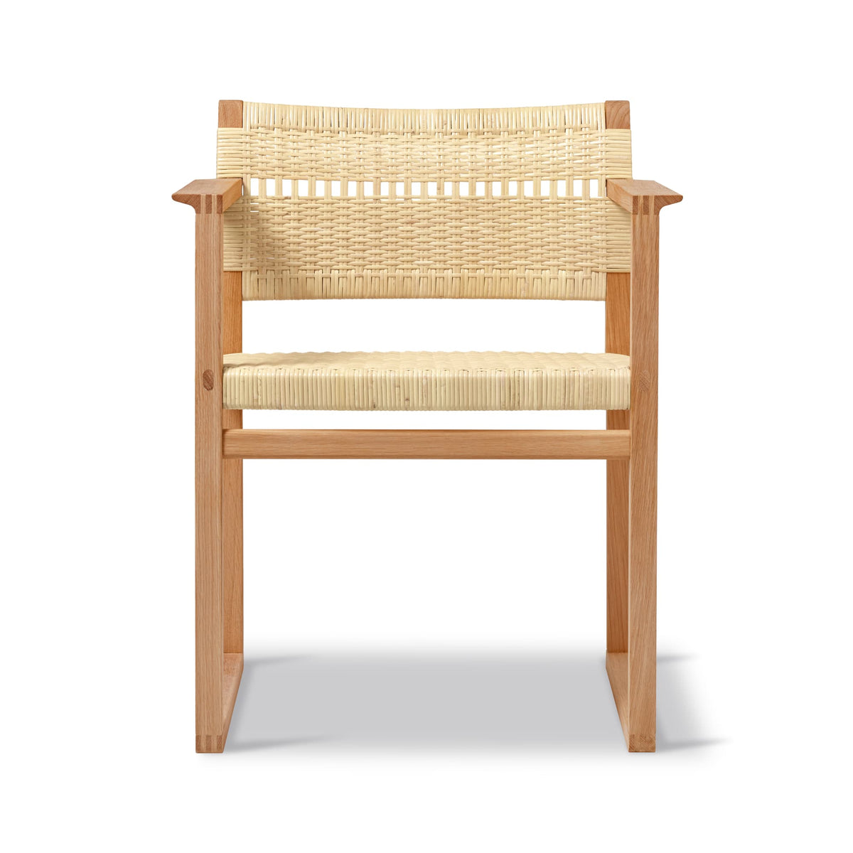 Fredericia BM62 Armchair rotting. Velg sete og treverk