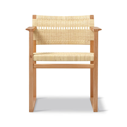 Fredericia BM62 Armchair rotting. Velg sete og treverk