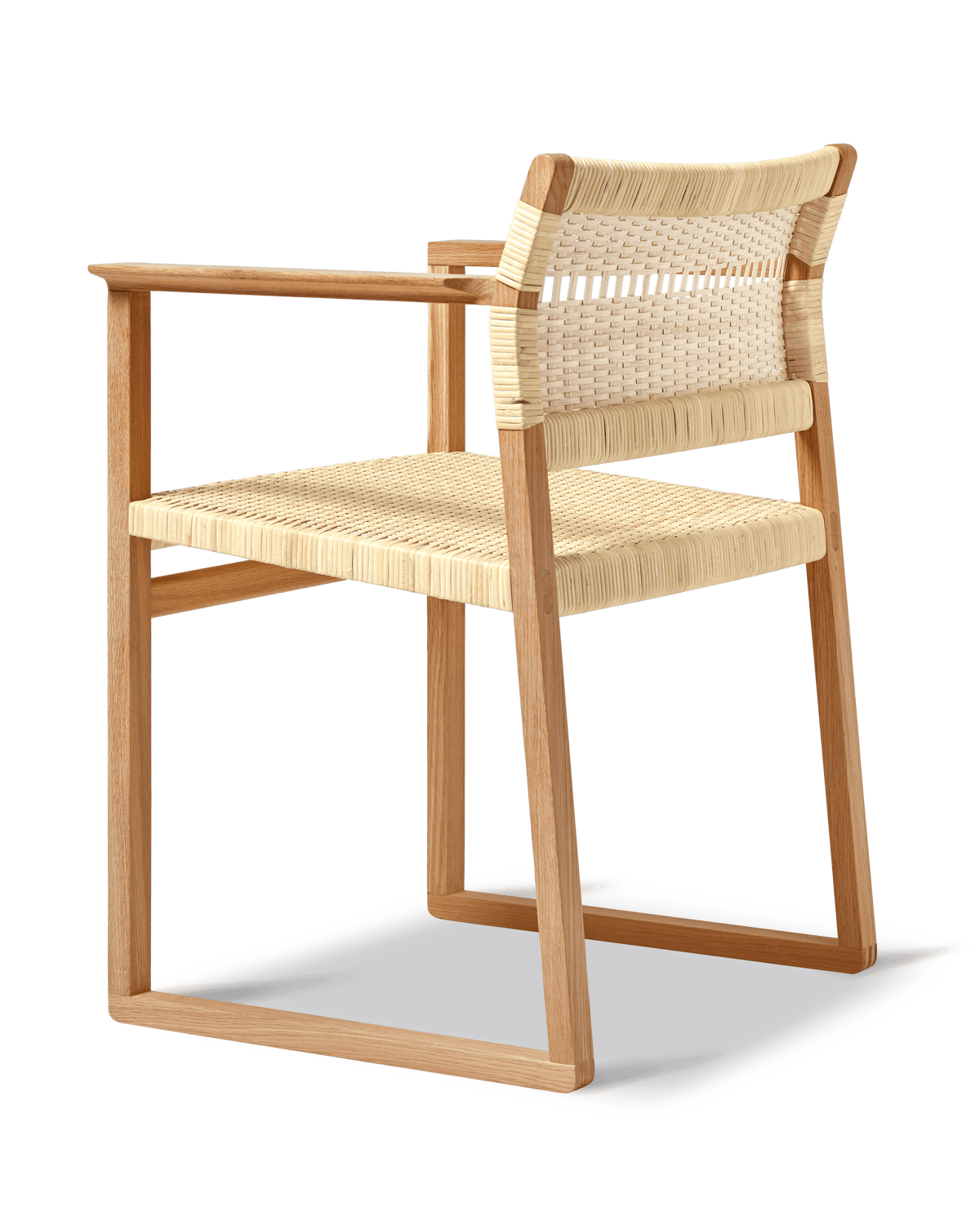 Fredericia BM62 Armchair rotting. Velg sete og treverk