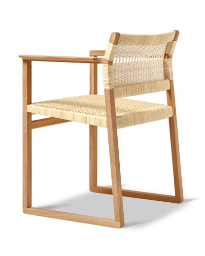 Fredericia BM62 Armchair rotting. Velg sete og treverk