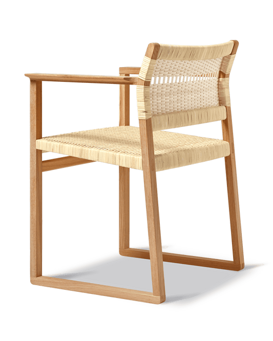 Fredericia BM62 Armchair rotting. Velg sete og treverk