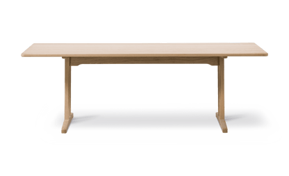 Fredericia C18 Mogensen Shaker Table 220 × 90 cm. Velg treverk.