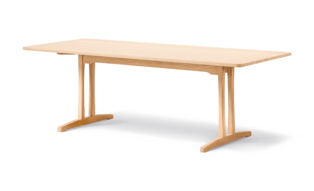 Fredericia C18 Mogensen Shaker Table 220 × 90 cm. Velg treverk