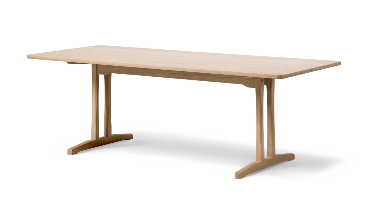 Fredericia C18 Mogensen Shaker Table 220 × 90 cm. Velg treverk