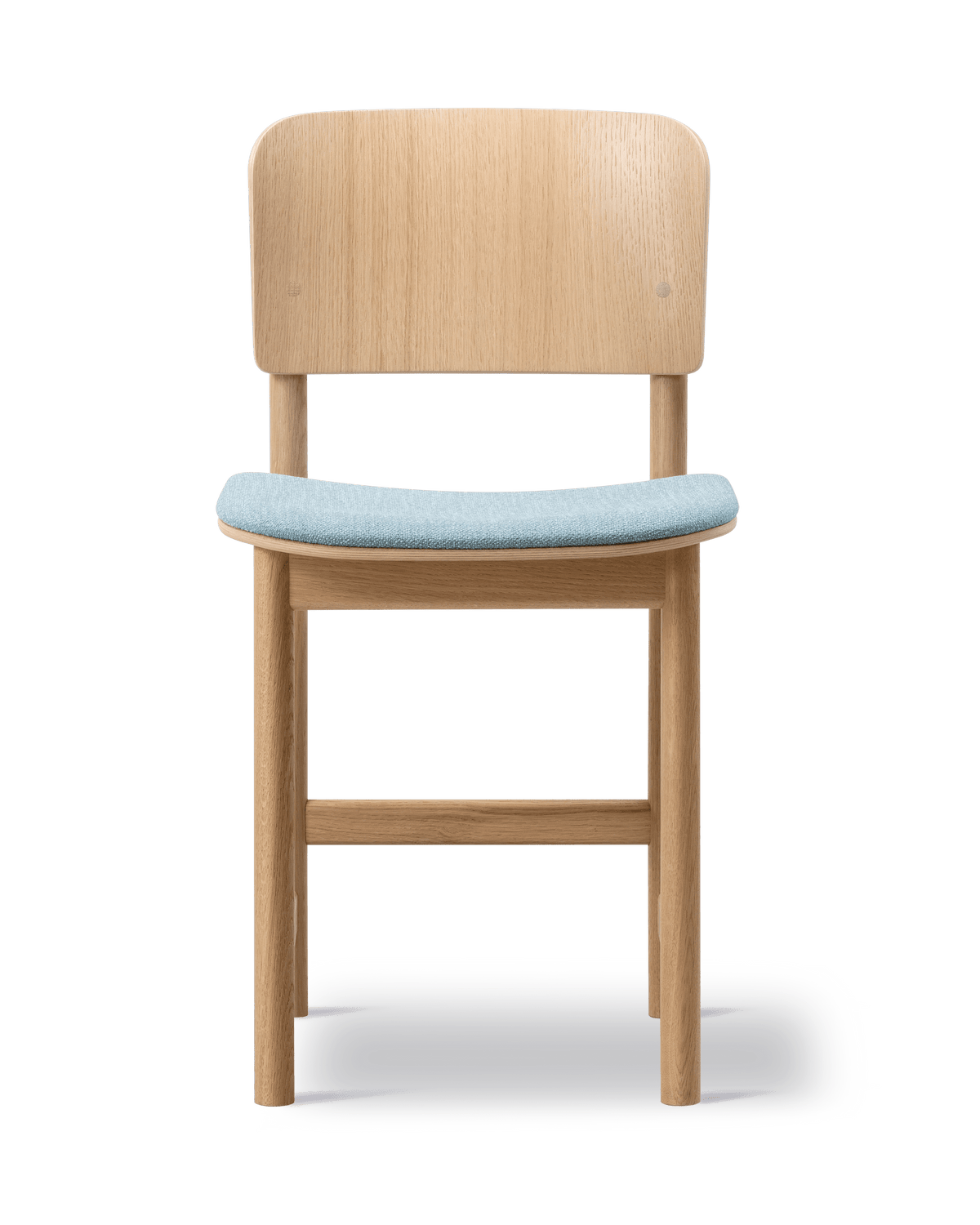 Fredericia Plan Wood Chair setepolstret. Velg tekstil og treverk
