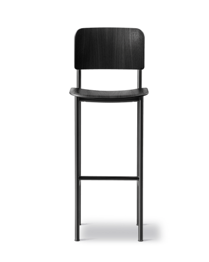 Fredericia Plan Barstool tresete. Velg understell og treverk.