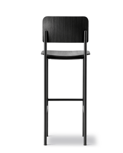 Fredericia Plan Barstool tresete. Velg understell og treverk