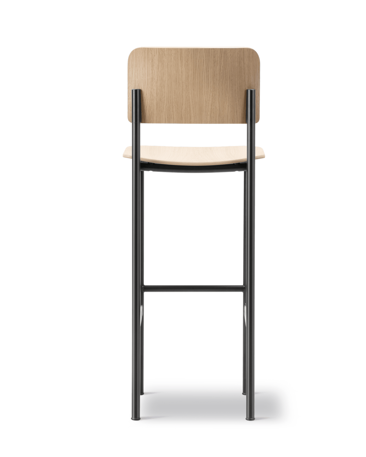 Fredericia Plan Barstool tresete. Velg understell og treverk