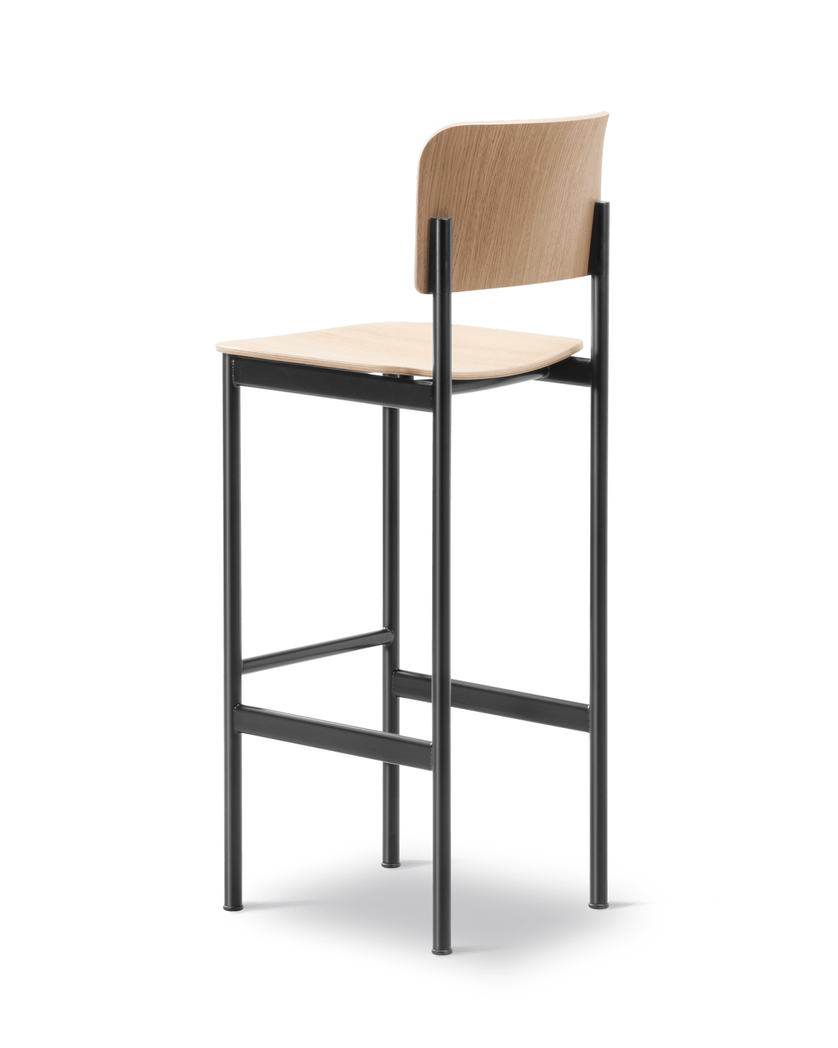 Fredericia Plan Barstool tresete. Velg understell og treverk