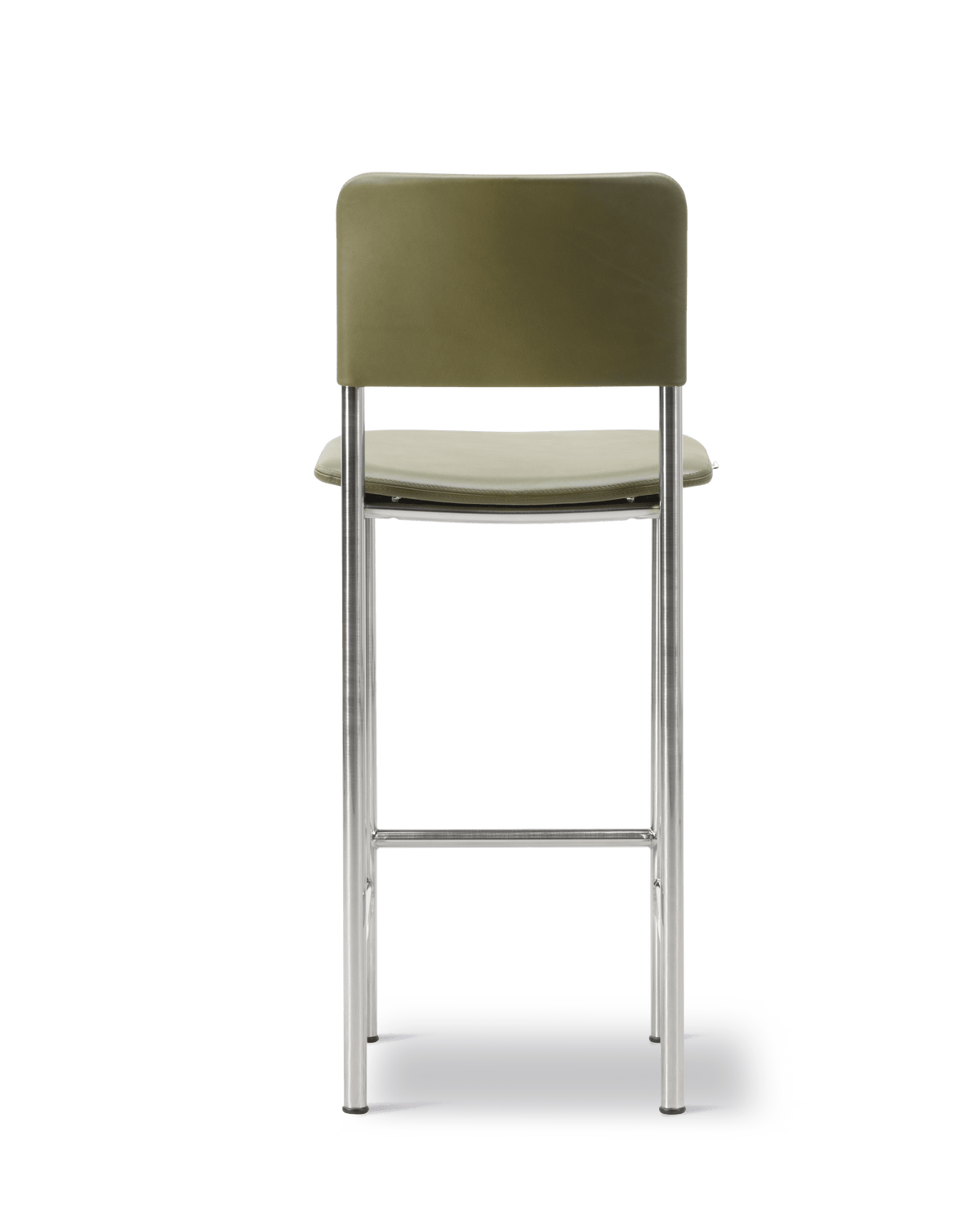 Fredericia Plan Barstool fullpolstret. Velg tekstil og understell