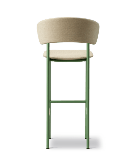 Fredericia Plan Arm Barstool fullpolstret. Velg tekstil og understell