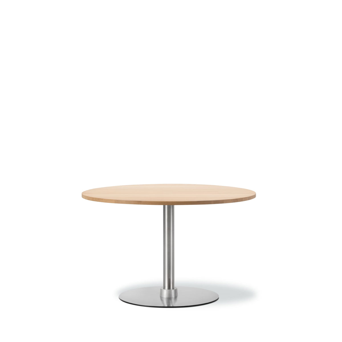 Fredericia Plan Table søylebord Ø120 cm. Velg understell og bordplate