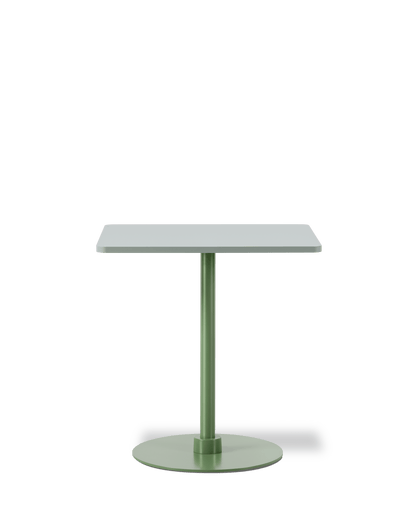 Fredericia Plan Table søylebord 70 × 60 cm. Velg understell og bordplate
