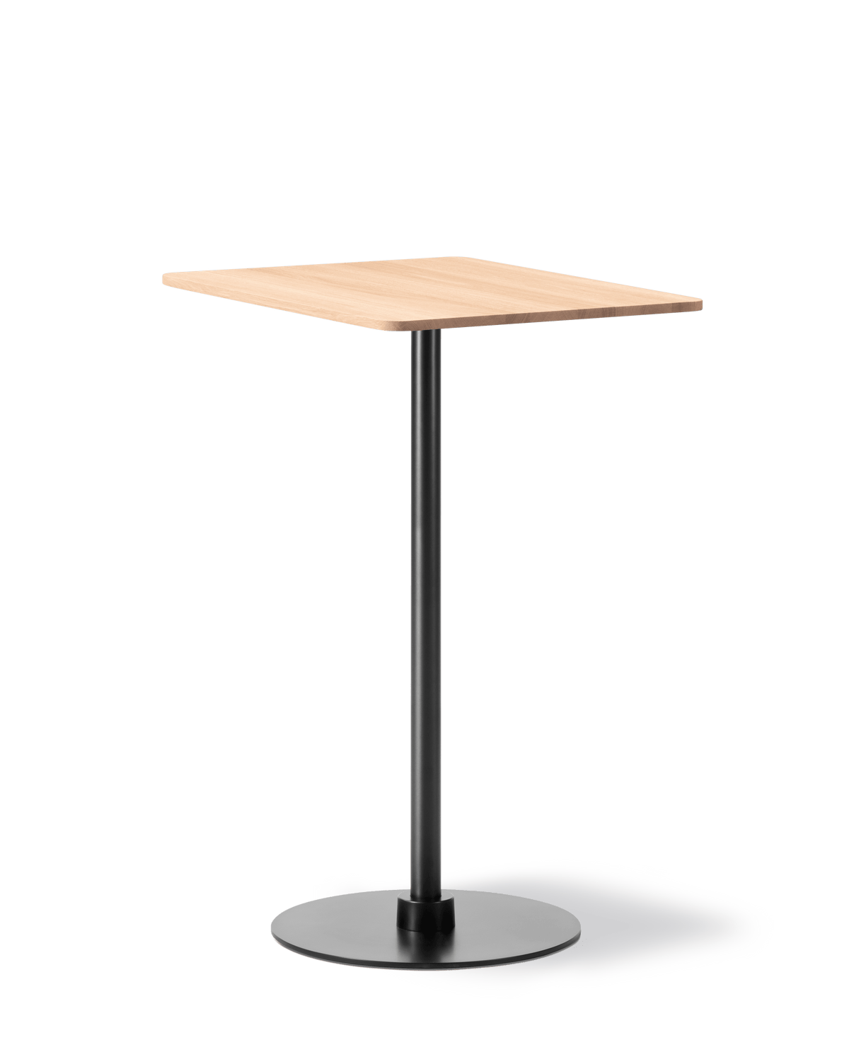 Fredericia Plan Table søylebord 70 × 60 cm. Velg understell og bordplate