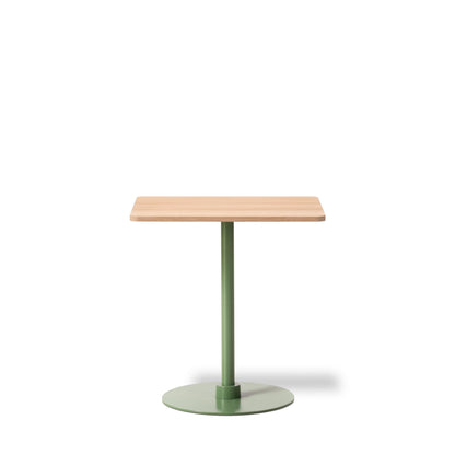Fredericia Plan Table søylebord 70 × 60 cm. Velg understell og bordplate