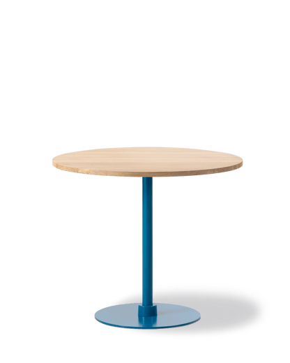 Fredericia Plan Table søylebord Ø90 cm. Velg understell og bordplate