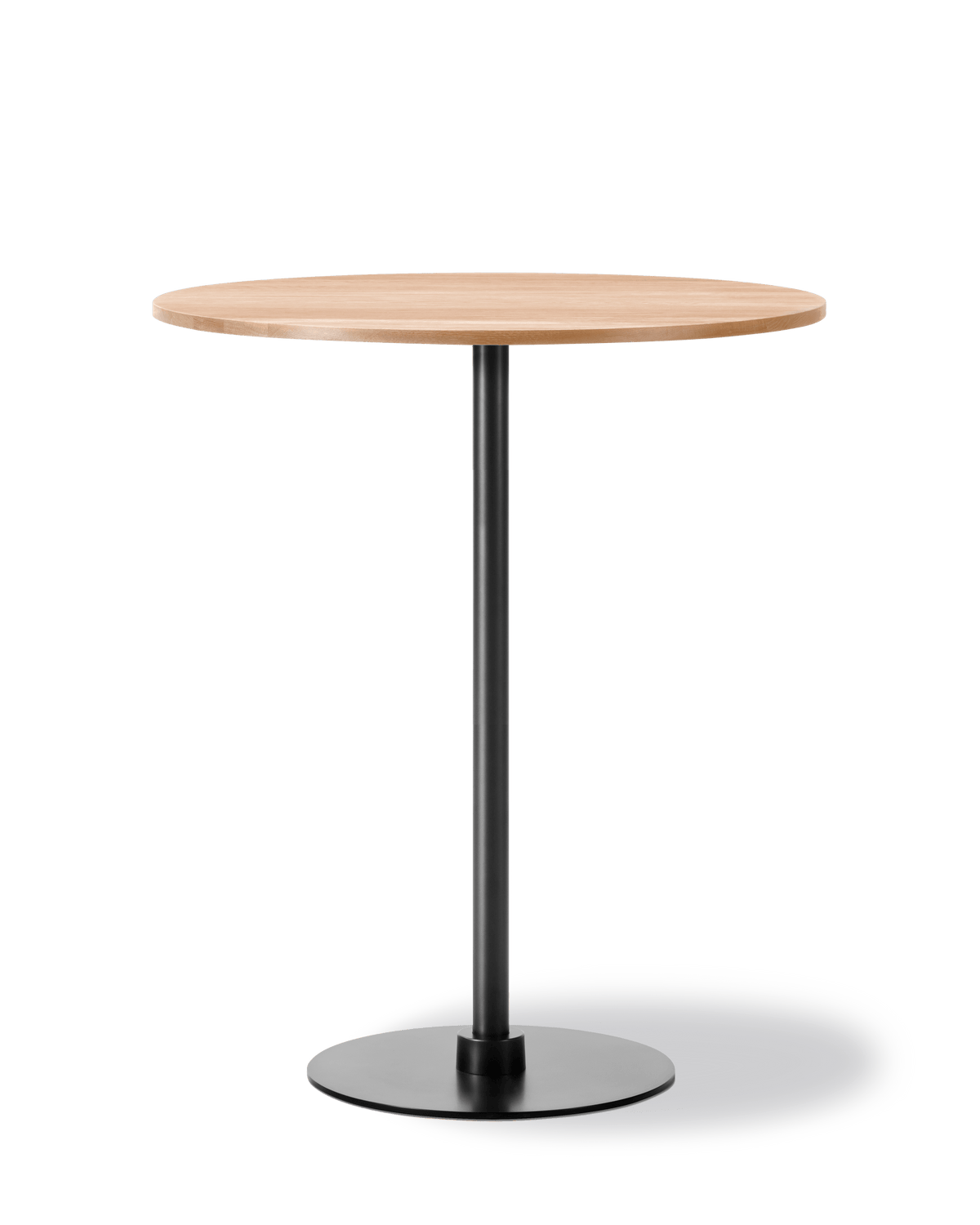Fredericia Plan Table søylebord Ø90 cm. Velg understell og bordplate.